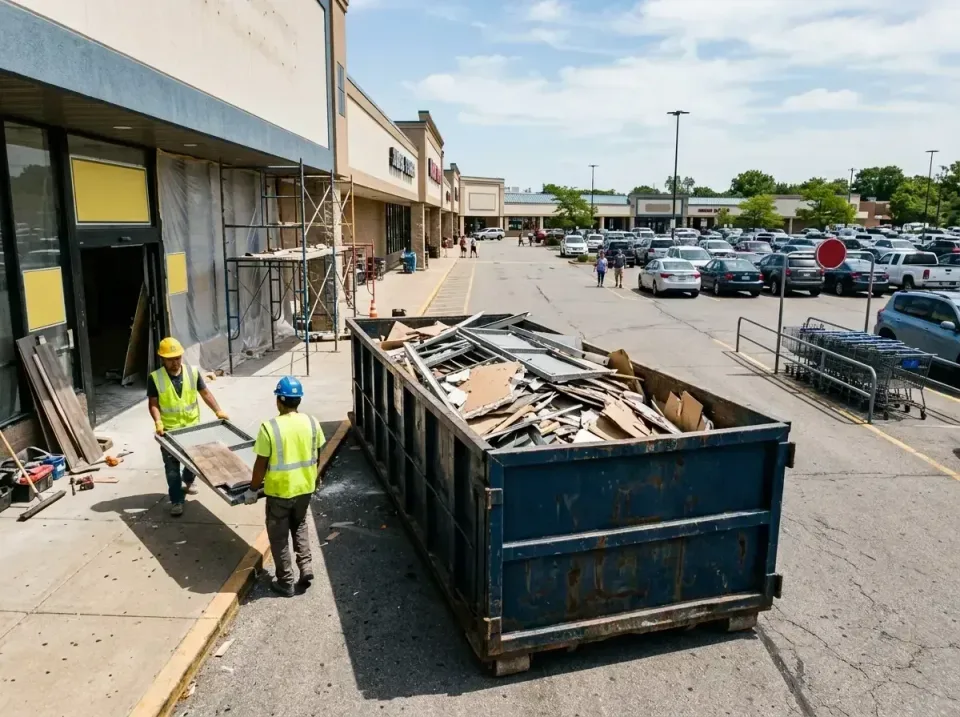 retail-store-renovation-debris-003 — frequently asked questions, Roll-off Dumpster Rentals in Tipp City, OH